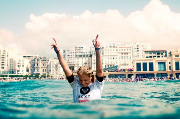 Stephanie Gilmore au Roxy Pro 2012